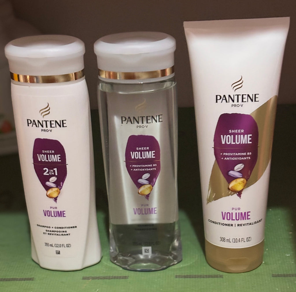 Pantene Shampoo & Conditioner Sets 12oz shampoo and 10oz conditioner