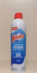 Windex Fast shine foam