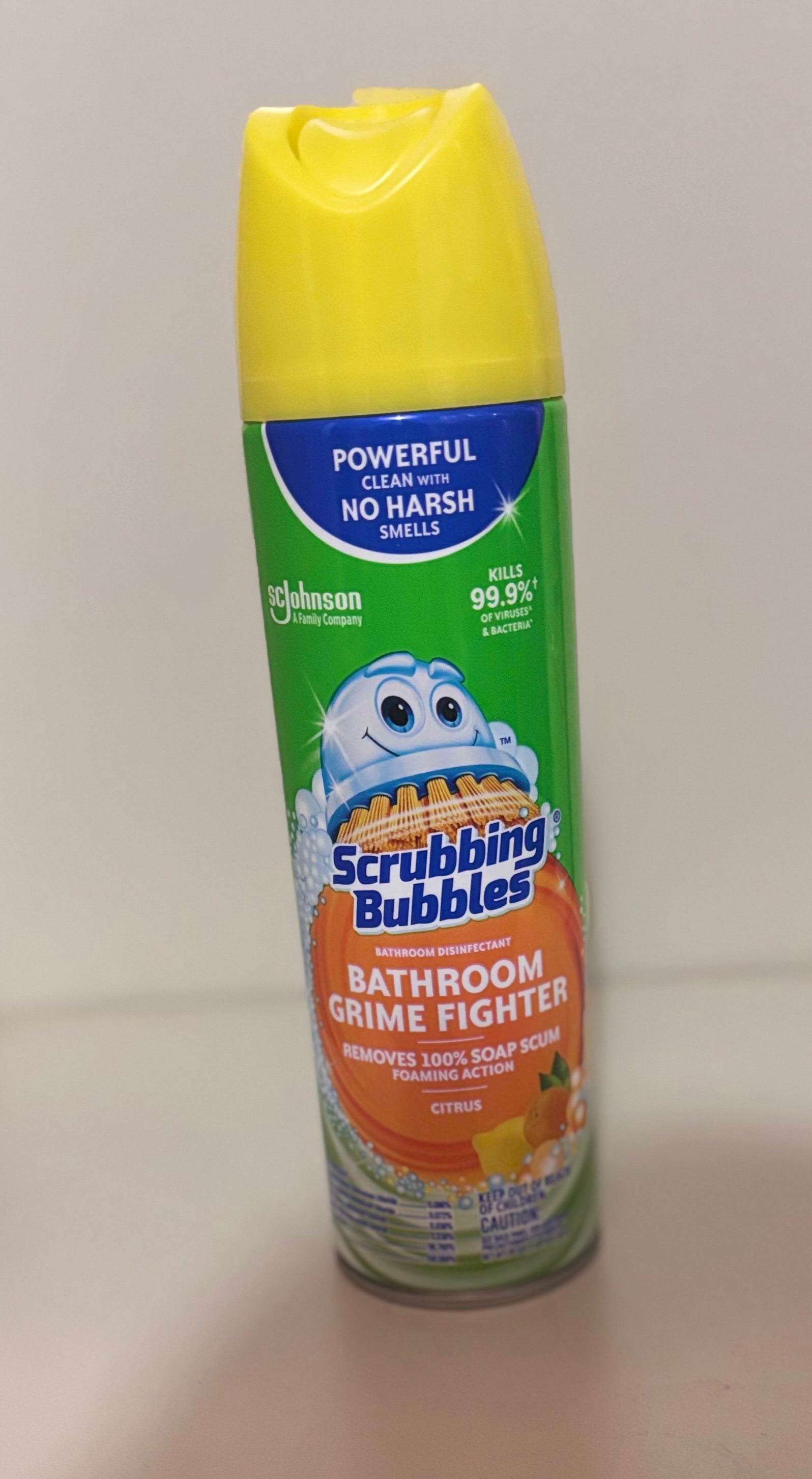 Scrubbing Bubbles Bathroom Grime Fighter