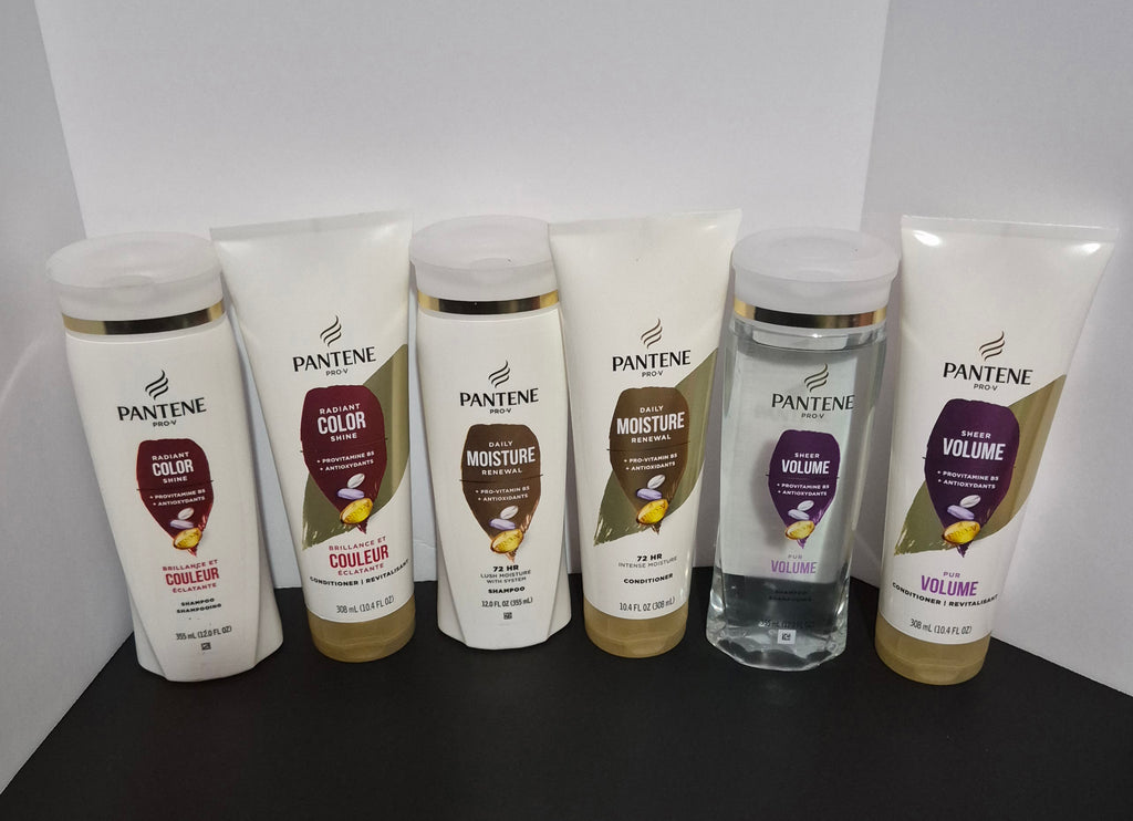 Pantene Shampoo & Conditioner Sets 12oz shampoo and 10oz conditioner