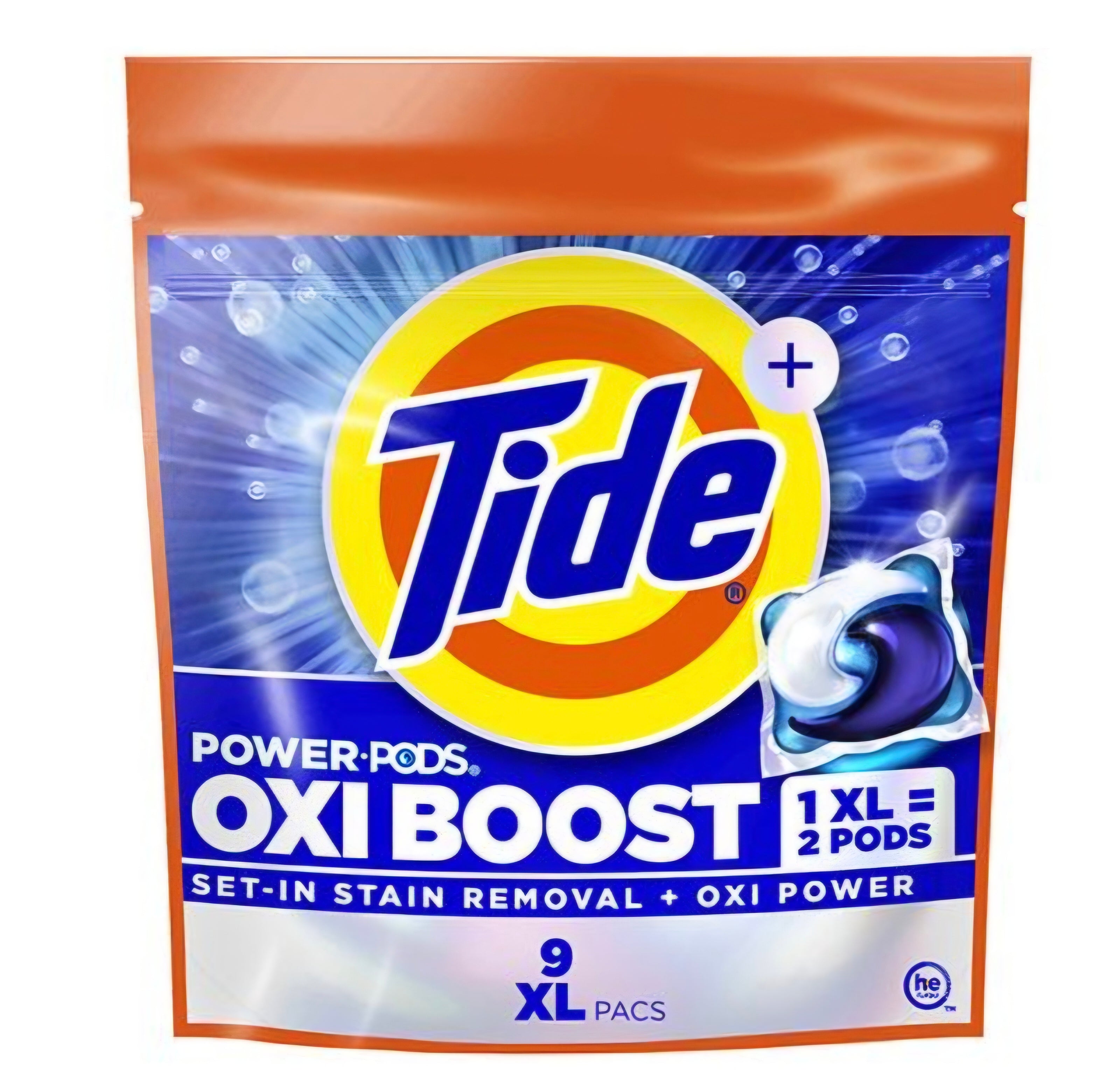 Tide Power Pods Oxi Boost 9XL pods