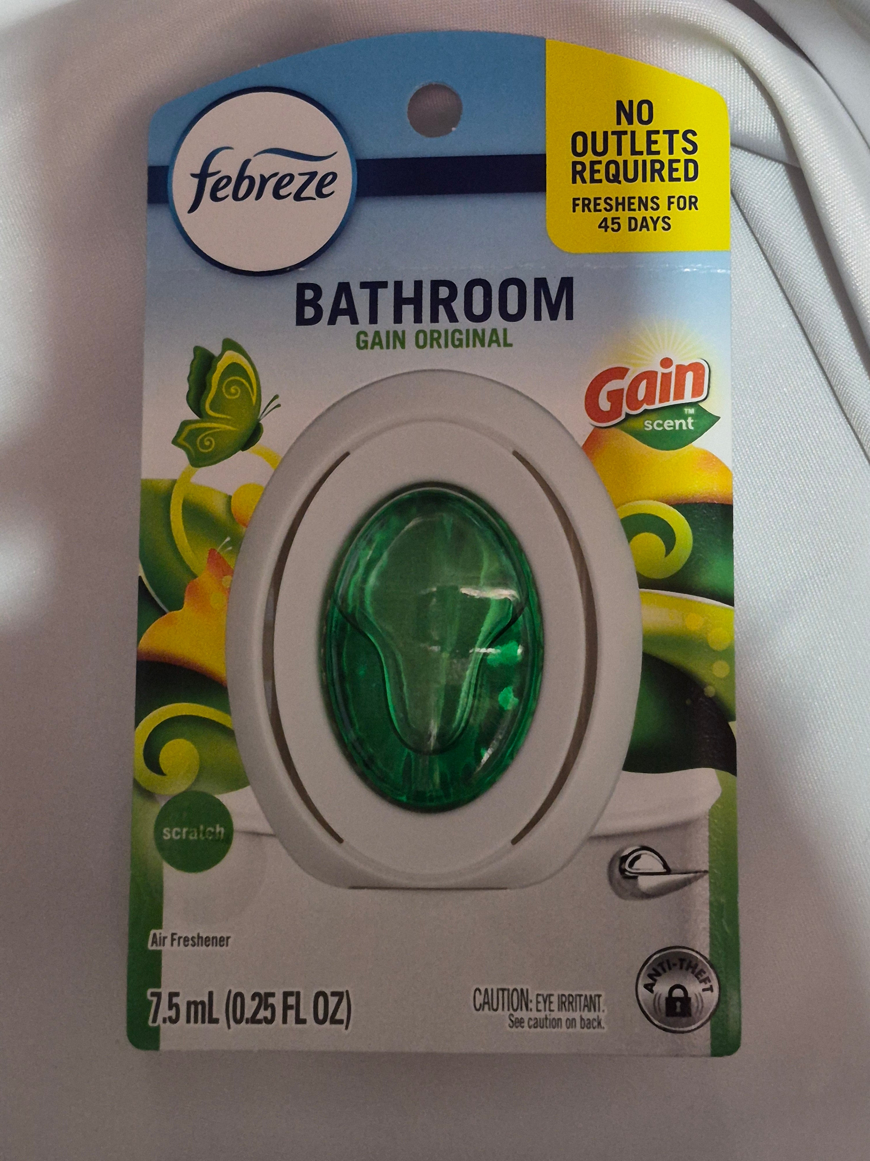 Febreeze bathroom